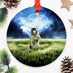 Astronaut Ornament (round) by Ket1n9