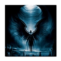 Rising Angel Fantasy Tile Coaster by Ket1n9