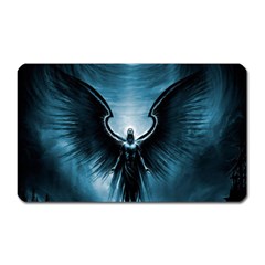 Rising Angel Fantasy Magnet (rectangular) by Ket1n9