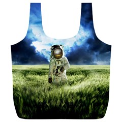 Astronaut Full Print Recycle Bag (xxl) by Ket1n9