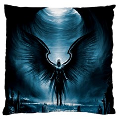 Rising Angel Fantasy Standard Premium Plush Fleece Cushion Case (two Sides) by Ket1n9