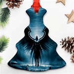 Rising Angel Fantasy Christmas Tree Ornament (Two Sides) Front