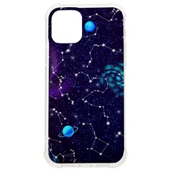 Realistic Night Sky Poster With Constellations Iphone 12/12 Pro Tpu Uv Print Case by Ket1n9