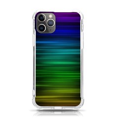 Blue And Green Lines Iphone 11 Pro 5 8 Inch Tpu Uv Print Case by Ket1n9