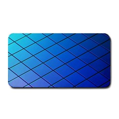 Blue Pattern Plain Cartoon Medium Bar Mat by Ket1n9