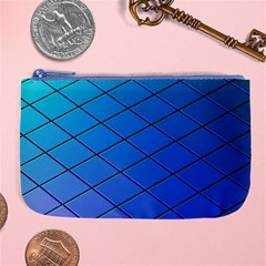 Blue Pattern Plain Cartoon Large Coin Purse by Ket1n9