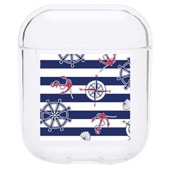 Seamless Marine Pattern Hard Pc Airpods 1/2 Case