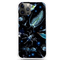 Colorful Abstract Pattern Consisting Glowing Lights Luminescent Images Marine Plankton Dark Backgrou Iphone 12 Pro Max Tpu Uv Print Case by Ket1n9