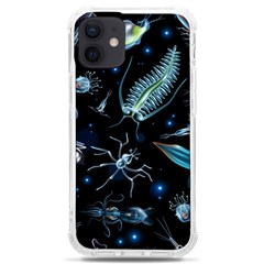 Colorful Abstract Pattern Consisting Glowing Lights Luminescent Images Marine Plankton Dark Backgrou Iphone 12 Mini Tpu Uv Print Case	 by Ket1n9