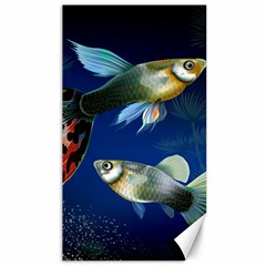 Marine Fishes Canvas 40  X 72  by Ket1n9