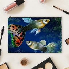 Marine Fishes Cosmetic Bag (large) by Ket1n9