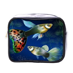 Marine Fishes Mini Toiletries Bag (one Side) by Ket1n9