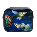 Marine Fishes Mini Toiletries Bag (Two Sides) Back