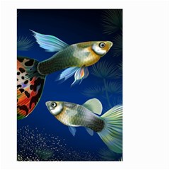 Marine Fishes Small Garden Flag (two Sides) by Ket1n9