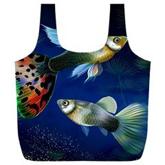 Marine Fishes Full Print Recycle Bag (xxxl) by Ket1n9