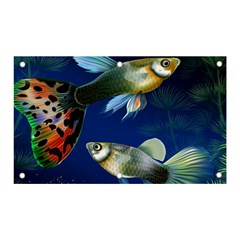 Marine Fishes Banner And Sign 5  X 3  by Ket1n9