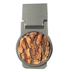 Bark Texture Wood Large Rough Red Wood Outside California Money Clips (round)  by Ket1n9