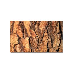 Bark Texture Wood Large Rough Red Wood Outside California Sticker (rectangular) by Ket1n9