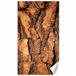 Bark Texture Wood Large Rough Red Wood Outside California Canvas 40  x 72  39.28 x69.23  Canvas - 1