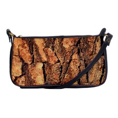 Bark Texture Wood Large Rough Red Wood Outside California Shoulder Clutch Bag by Ket1n9