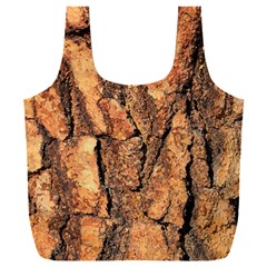 Bark Texture Wood Large Rough Red Wood Outside California Full Print Recycle Bag (xxl) by Ket1n9