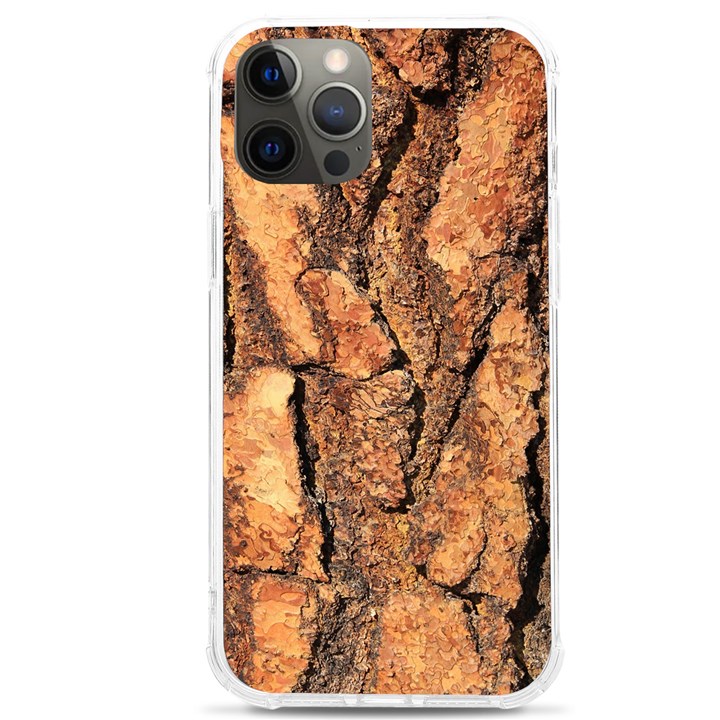 Bark Texture Wood Large Rough Red Wood Outside California iPhone 12 Pro max TPU UV Print Case