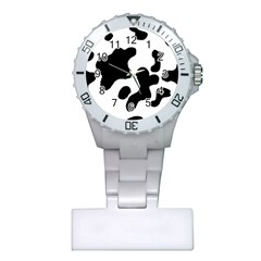 Cow Pattern Plastic Nurses Watch by Ket1n9