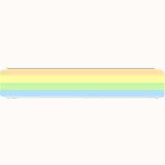 Cute Pastel Rainbow Stripes Small Bar Mat by Ket1n9