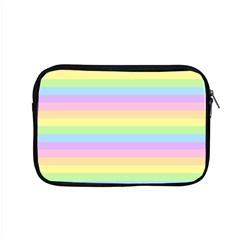 Cute Pastel Rainbow Stripes Apple Macbook Pro 15  Zipper Case by Ket1n9