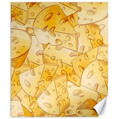 Cheese Slices Seamless Pattern Cartoon Style Canvas 20  X 24  by Ket1n9