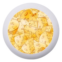 Cheese Slices Seamless Pattern Cartoon Style Dento Box With Mirror by Ket1n9