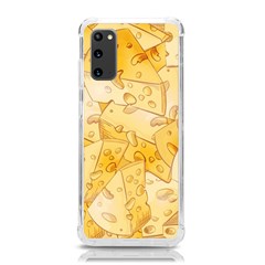 Cheese Slices Seamless Pattern Cartoon Style Samsung Galaxy S20 6 2 Inch Tpu Uv Case by Ket1n9