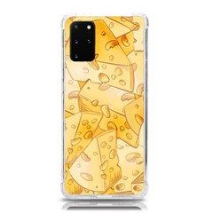 Cheese Slices Seamless Pattern Cartoon Style Samsung Galaxy S20plus 6 7 Inch Tpu Uv Case by Ket1n9