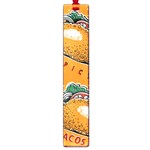 Seamless Pattern With Taco Large Book Marks Front