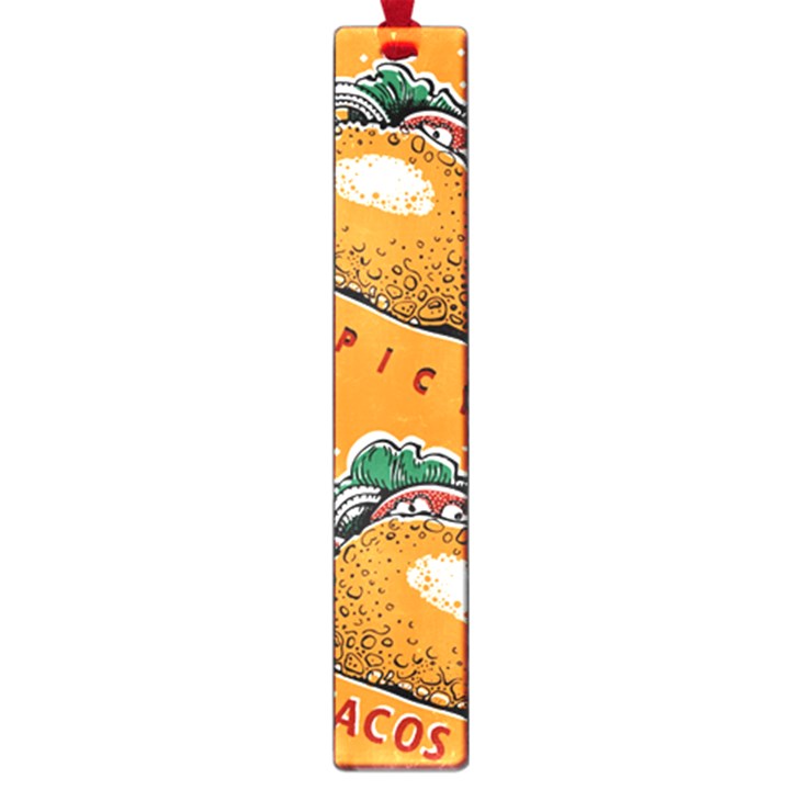 Seamless Pattern With Taco Large Book Marks