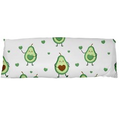 Cute Seamless Pattern With Avocado Lovers Body Pillow Case (dakimakura) by Ket1n9