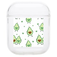 Cute Seamless Pattern With Avocado Lovers Soft Tpu Airpods 1/2 Case by Ket1n9