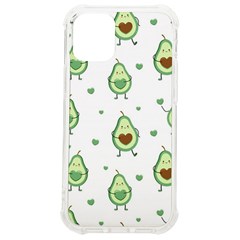 Cute Seamless Pattern With Avocado Lovers Iphone 12 Mini Tpu Uv Print Case	 by Ket1n9