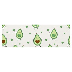 Cute Seamless Pattern With Avocado Lovers Banner And Sign 6  X 2  by Ket1n9