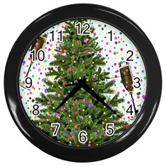 Funny Angry Wall Clock (black) by Ket1n9