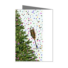 New Year S Eve New Year S Day Mini Greeting Cards (pkg Of 8) by Ket1n9