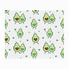 Cute Seamless Pattern With Avocado Lovers Small Glasses Cloth by Ket1n9