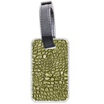 Aligator Skin Luggage Tag (two sides) Back