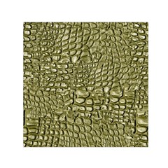 Aligator Skin Square Satin Scarf (30  X 30 ) by Ket1n9