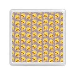 Yellow Mushroom Pattern Memory Card Reader (square) by Ket1n9