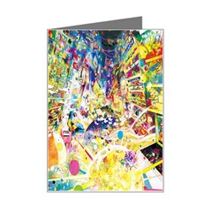 Multicolor Anime Colors Colorful Mini Greeting Card by Ket1n9