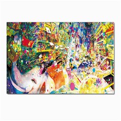 Multicolor Anime Colors Colorful Postcards 5  X 7  (pkg Of 10) by Ket1n9