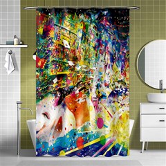 Multicolor Anime Colors Colorful Shower Curtain 48  X 72  (small)  by Ket1n9