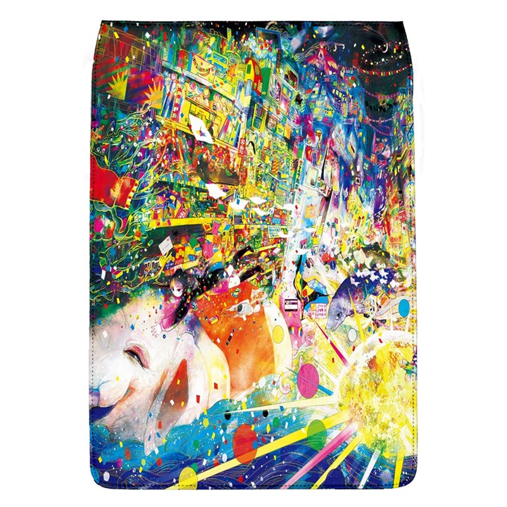 Multicolor Anime Colors Colorful Removable Flap Cover (L)