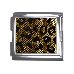 Metallic Snake Skin Pattern Mega Link Italian Charm (18mm) by Ket1n9